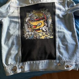 Logo screen printed