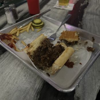 The BankBar - Prime-Rib cheese steak, was okay... - Chicken Wings Near Me - Gloucester City, New Jersey The BankBar - Prime-Rib cheese steak, was okay... - Chicken Wings Near Me - Gloucester City, New Jersey