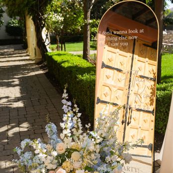 Casa Real at Ruby Hill Winery - Entrance to sun garden - Venues & Event Spaces Near Me - Pleasanton, California
