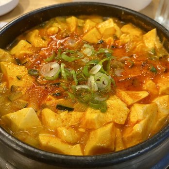Korean Grill - 야채순두부 or vegetable soft tofu stew - Korean Near Me - East Northport, New York Korean Grill - 야채순두부 or vegetable soft tofu stew - Korean Near Me - East Northport, New York