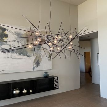 Artistic lighting Installs  - Custom Art Deco Lighting - Electricians Near Me