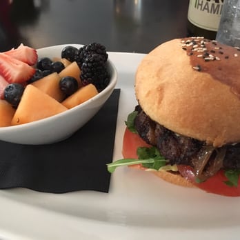 Cafe Lafayette - Buffalo burger. - French Near Me - Exeter, California