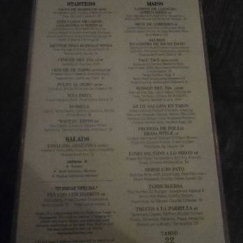 Tambo 22 - Menu - Peruvian Near Me - Chelsea, Massachusetts Tambo 22 - Menu - Peruvian Near Me - Chelsea, Massachusetts