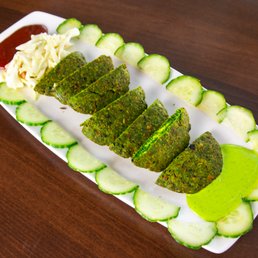 Spinach Tikki Plater