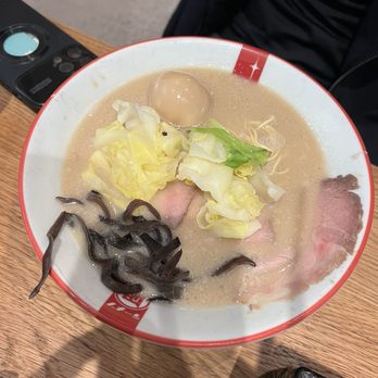 Ramen Nagi - 1/23/25 the other ramen we order is with thin noodle and cabbage instead of green onion - Ramen Near Me - Arcadia, California Ramen Nagi - 1/23/25 the other ramen we order is with thin noodle and cabbage instead of green onion - Ramen Near Me - Arcadia, California