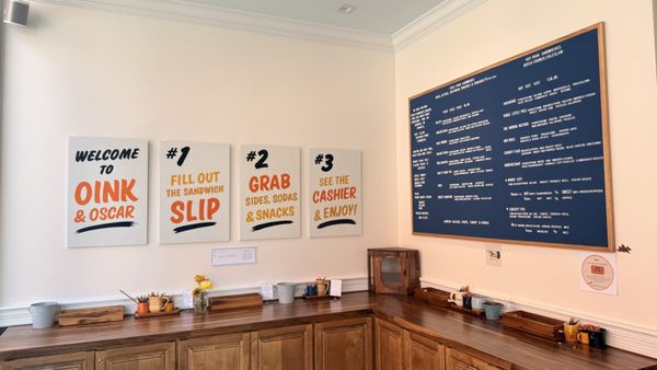 Oink & Oscar Sandwich Shop by null