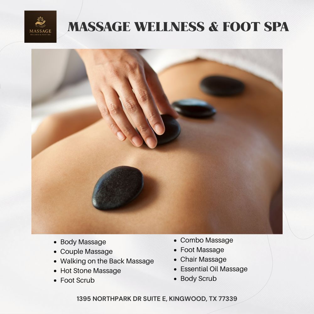 Massage Wellness & Foot Spa Logo
