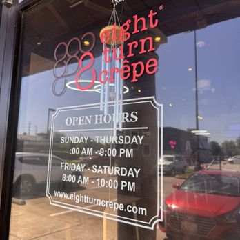 Eight Turn Crepe, Pearland TX - Hours - Creperies Near Me - Pearland, Texas Eight Turn Crepe, Pearland TX - Hours - Creperies Near Me - Pearland, Texas