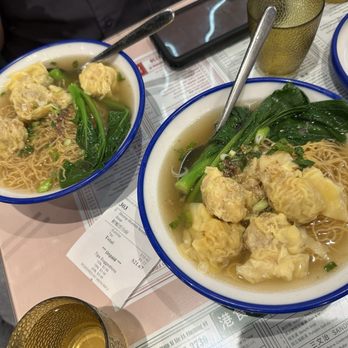 Kong Sihk Tong - Wonton Noodle Soup - Hong Kong Style Cafe Near Me - Flushing, New York