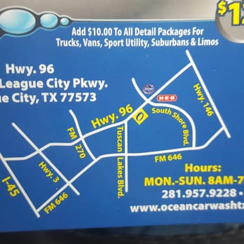 Ocean Express Car Wash - Location, website, etc. - Car Wash Near Me - League City, Texas Ocean Express Car Wash - Location, website, etc. - Car Wash Near Me - League City, Texas