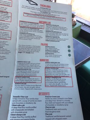 Menu photo 3 Tacoholics Kitchen Henderson, KY