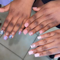 Fashion Nails and Tan - 3 fullsets with 2 nail designs