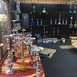 Large selection of hookahs Large selection of hookahs