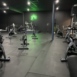 Spark Cycling Studio - From the back of the room
