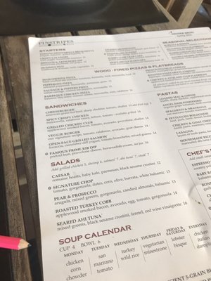 Menu photo 3 Pinstripes Overland Park, KS