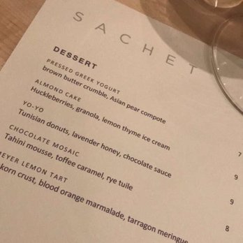 Sachet - Mediterranean Near Me - Dallas, Texas
