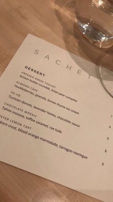 Menu photo 8 Sachet Dallas, TX