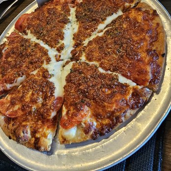 Ale Emporium - Margherita pizza. Very good - Sports Bars Near Me - Indianapolis, Indiana