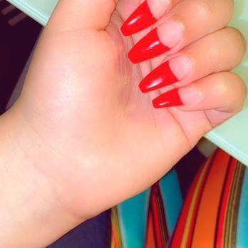 Polished Nail Spa - Long French tip - Nail Salons Near Me - Berkeley, California Polished Nail Spa - Long French tip - Nail Salons Near Me - Berkeley, California