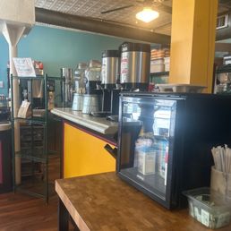 interior of hudson street deli