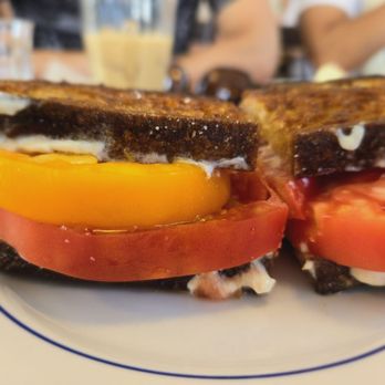 Cafe Mutton - THE Tomato & Mayo sandwich...put some respect on that name. - New American Near Me - Hudson, New York
