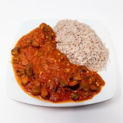 Afghan Kitchen - Okra - Bamiya - Vegan