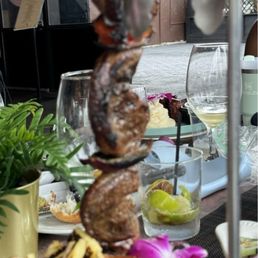 Grilled Top Sirloin (Espeto de Picanha grelhada C/ Camarao) Grilled Top Sirloin (Espeto de Picanha grelhada C/ Camarao)