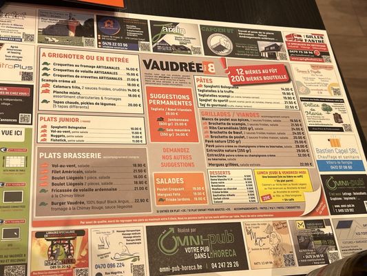 Menu photo 4 Le Vaudrée 8 Huy Huy, WLG Menu photo 4 Le Vaudrée 8 Huy Huy, WLG