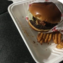 Thought I was going to enjoy my burger Then I saw this burnt burger I'm so disappointed normally the food is amazing but not today Thought I was going to enjoy my burger Then I saw this burnt burger I'm so disappointed normally the food is amazing but not today