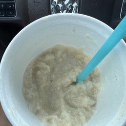 Sh*t banana smoothie that was supposed to be PB Cup Sh*t banana smoothie that was supposed to be PB Cup