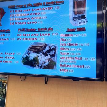 Super Gyros & Salads - 9/5/24  Menu - Greek Near Me - Honolulu, Hawaii