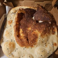 Falafel King by Bombay Grill - Not sure what to do with this bread
