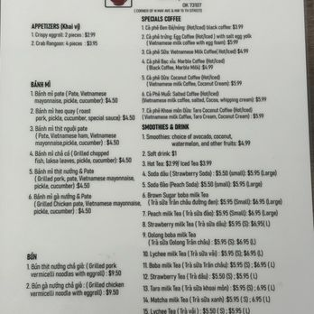 Pho Hung - Menu - Vietnamese Near Me - Oklahoma City, Oklahoma Pho Hung - Menu - Vietnamese Near Me - Oklahoma City, Oklahoma