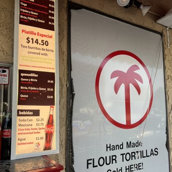 Burritos La Palma - menu - Mexican Near Me - El Monte, California