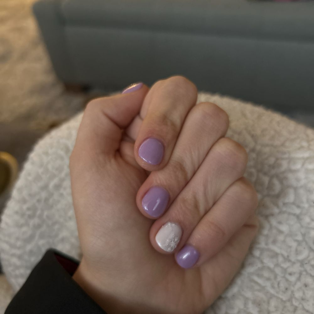 Dip powder manicure Dip powder manicure