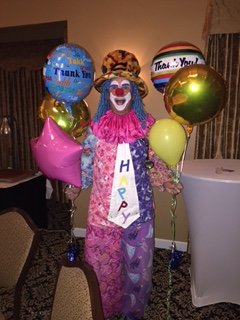 A Clown Called Happy & Santa Claus