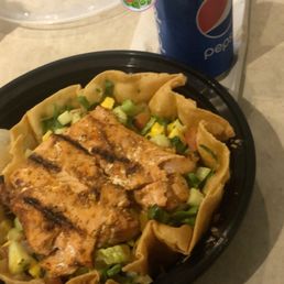 a plate of food