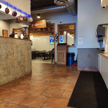 Plaka Grill - Inside (big tv in the back) - Greek Near Me - Falls Church, Virginia Plaka Grill - Inside (big tv in the back) - Greek Near Me - Falls Church, Virginia