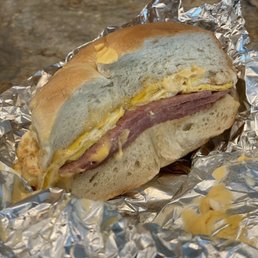 Taylor ham egg and cheese