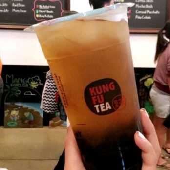 Ding Tea - This is a comparison photo to show how much MORE boba Ding Tea' s competitor(s) are giving. - Coffee & Tea Near Me - San Diego, California