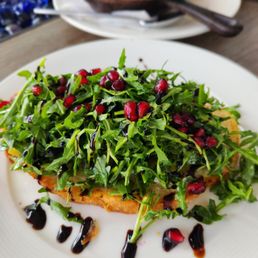Sourdough with arugula and balsamic Sourdough with arugula and balsamic
