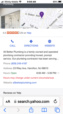 All Better Plumbing Logo