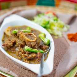 Emma Habesha Restaurant - Lamb stew