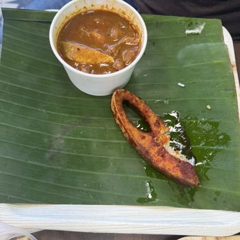 Sindhu's - Fish curry and fry from the fish meal - Indian Near Me - Little Elm, Texas