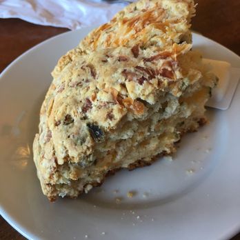 McKay Cottage Restaurant - Cheddar jalapeño scone - American Near Me - Bend, Oregon McKay Cottage Restaurant - Cheddar jalapeño scone - American Near Me - Bend, Oregon