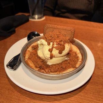 BJ's Restaurant & Brewhouse - Biscoff Pizookie - American Near Me - San Bruno, California BJ's Restaurant & Brewhouse - Biscoff Pizookie - American Near Me - San Bruno, California