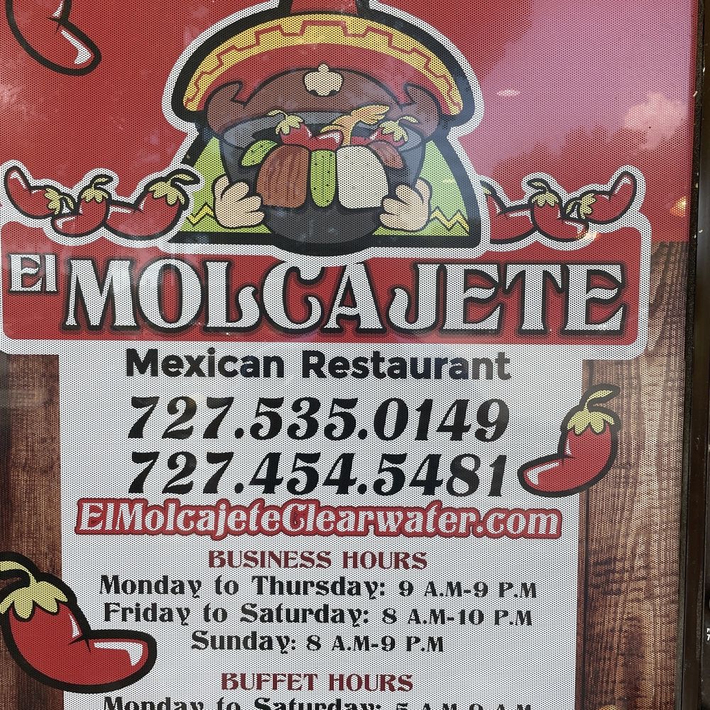 El Molcajete - Their front door is also a billboard - Mexican Near Me - Clearwater, Florida