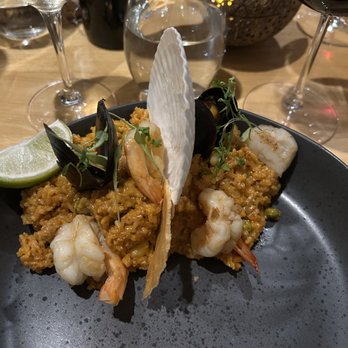 Llama Restaurant - Risotto - this is half! - Peruvian Near Me - Saint Augustine, Florida