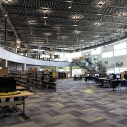 Brooks Public Library - View of the inside of the library