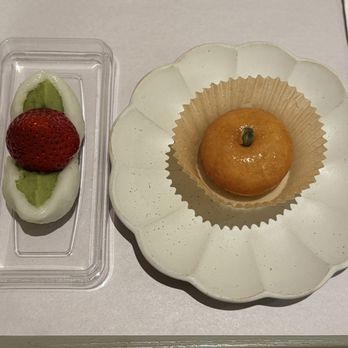 Seoul Sweets - matcha strawberry mochi and joo-ak - Desserts Near Me - New York, New York Seoul Sweets - matcha strawberry mochi and joo-ak - Desserts Near Me - New York, New York